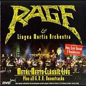 RAGE - Metal Meets Classic Live DVD 2001 (All G.U.N. Bonustracks)